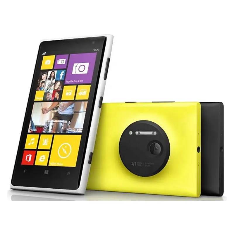 For Lumia 1020 Dual Core 4.5" 41MP 32GB ROM 2GB RAM Window 8 OS 2G 3G 4G Mobile Phones