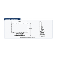 Radar à basse altitude Ku-Band LA-RD03 10Km 360° °   Système de suivi et de détection de drones par antenne à phase fractionnée pour la surveillance de l'espace aérien