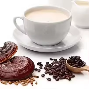 Ganoderma Lucidum orgánico de bajo <span class=keywords><strong>precio</strong></span> Reishi Mushroom mezcla de café instantáneo 3-1 suplemento de extracto de <span class=keywords><strong>Lingzhi</strong></span> saludable adelgazante - Product Image 3