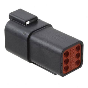 6-pins mannelijke afgedichte waterdichte kabel kabelboom auto elektrische backshell draadconnector plug zwart origineel materiaal - Product Image 5