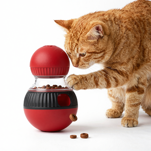 Juguete para Perros y Gatos - Dispensador de Comida Interactivo con Logotipo Personalizado, Juguete para Aliviar la Ansiedad, Antiaburrimiento, Pérdida de Peso, Libre de BPA, ABS - Juguete para Mascotas - Product Image 1