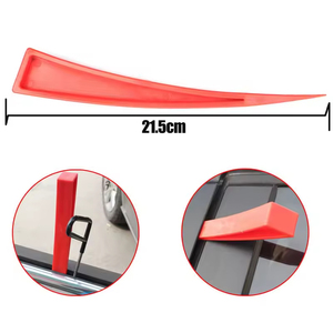 Outil auxiliaire de réparation de bosses de voiture <span class=keywords><strong>Cale</strong></span> de porte de voiture <span class=keywords><strong>Cale</strong></span> en plastique rouge Extenseur de joint de porte - Product Image 5