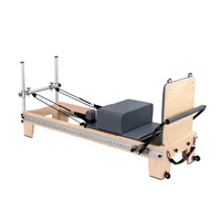 Cama Reformer de Pilates VOG con Cuerpo de Madera de Arce, Diseño Ecológico y Duradero para Uso en Casa y Estudio, y Entrenamiento de Yoga