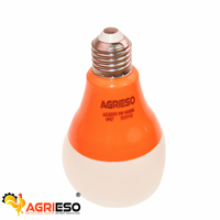 AGRIESO Ampoule LED Dimmable Anti-Moustiques 9W – Lampe Répulsive Jaune pour Poulaillers