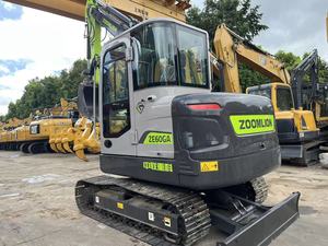 รถขุดขนาดเล็ก Zoomlion ZE60GA 1.5 ตัน พร้อมบุ้งกี๋ขุดขนาด 0.18 ลูกบาศก์เมตร อุปกรณ์ก่อสร้างมือสอง - Product Image 5