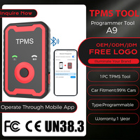 Herramienta TPMS, Programador TPMS Bluetooth Todo en Uno |   Control de Aplicaciones de Teléfono Inteligente |   315MHz y 433MHz |   Cobertura Global para Automóviles