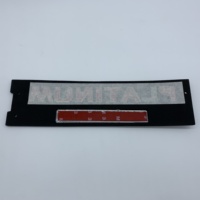 Badge personnalisé de voiture, couleur or, platine vvvi dirt, Badge autocollant pour NISSAN PATROL Y62