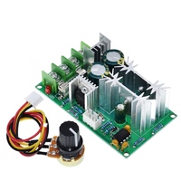 TZT DC 10-60V régulateur de vitesse de moteur PWM contrôleur de vitesse de moteur interrupteur 20A régulateur de courant Module d'entraînement haute puissance