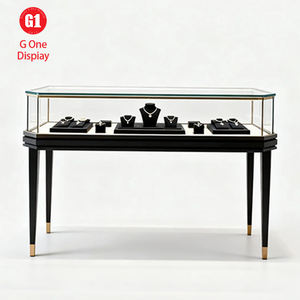 Vitrine de présentation de bijoux de luxe haut de gamme, design intérieur personnalisé pour boutique de bijoux en centre commercial - Product Image 4