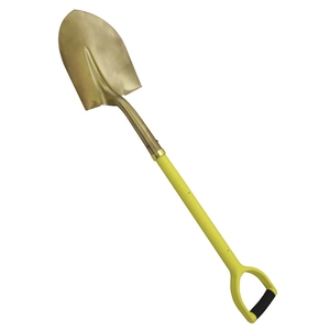 X-SPARK 990*230mm <span class=keywords><strong>Pelle</strong></span> pointue anti-étincelles en cuivre béryllium avec manche monté - Product Image 1