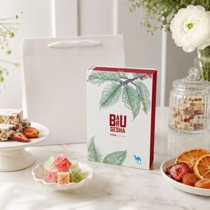 Caja de Papel Plegable Personalizada con Cierre Magnético para Regalos de Turrón y Frutas Hechos a Mano - Product Image 1