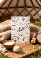 Impression personnalisée de livres souvenirs de Mongolie intérieure, papier coton 600 g/m², impression offset, reliure parfaite, couverture souple, plastification, dorure