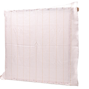 Tela de Algodón Blanco con Poliéster para Bordado, Diseño de Monjes, Estilo a Cuadros, con Respaldo Fusible Soluble en Agua para Textiles del Hogar para Niñas - Product Image 4