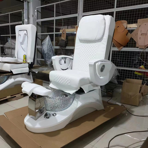 Nouvelle Chaise de Bain de Pieds et de Massage des Ongles avec Massage par Pétrissage Inclinable et Appuie-tête à Quatre Zones de Massage - Product Image 1