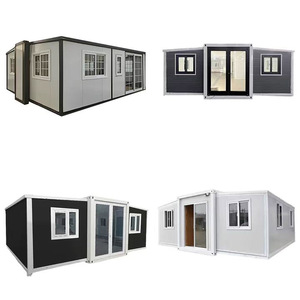 Precio bajo Expandible 20 pies 40 pies Contenedor Prefab Tiny Home Mobile House 3/4/2 Dormitorios Diseño moderno Instalación rápida para el inodoro del centro comercial - Product Image 4