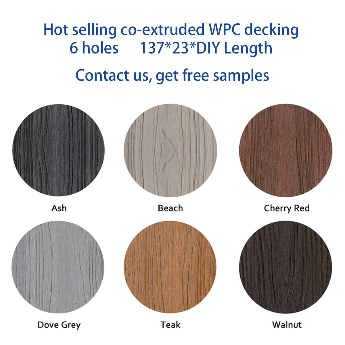 Co-extrusion WPC Decking