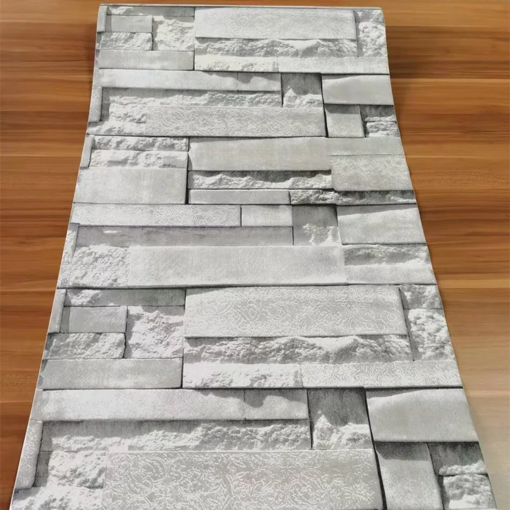 Adesivi murali rotolo adesivo muro 3D carta da parati PVC autoadesivo rotoli di carta da parete