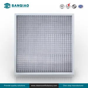 Feito na china para o filtro do ar condicionado super plissado filtro de malha de metal filtro primário