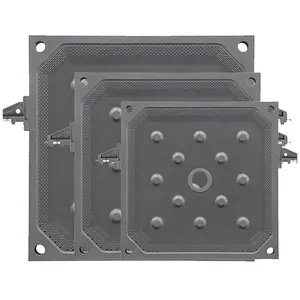 Kammerfilterpresse-zubehör Kammer verstärktes Polypropylen-Material Filterplatte für Kohlwaschvorrichtung Rückstandsbehandlung