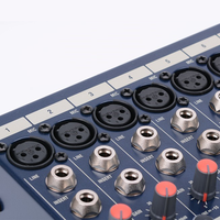 Mezclador Profesional Multiusos de 16 Canales, Consola de DJ/Mezclador de Audio con Efectos Digitales DSP para DJ, Escenarios y Conciertos en Vivo