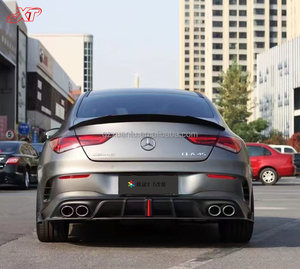 W118 Carbon Fiber a Style Rear Bumper Diffuser for Mercedes Benz <strong>CLA</strong> C118 CLA45 CLA35 <strong>Bodykit</strong> - Product Image 2