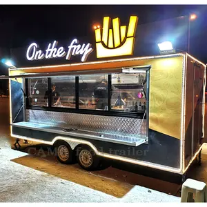 Kamp Beste Prijs Consession Trailer Food Trailer Met Volledige Keuken En Restaurant Taco 'S Food Truck Mobiele Pizza Food Cart