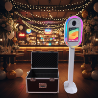 Photomaton iPad DSLR très populaire pour fêtes, mariages et événements – Cabine photo compatible iPad sur pied