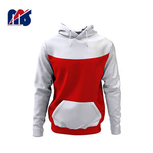 OEM Muestra gratis Hombres Sudadera con capucha Conjunto Sudadera 50 Algodón 50 Poliéster Manga larga Impreso Oversize Pullover Hoodies Venta al por mayor Negro - Product Image 5