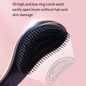 Pet Massage Comb With Detangling Brush Creative Anti Knot Massage Comb For Dog Teddy Cat Pet Cleaning Grooming Products