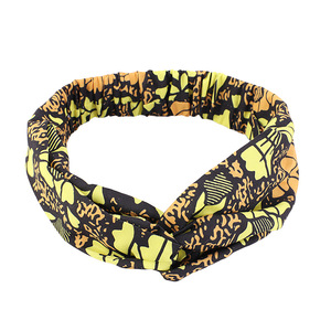 Nuovo stile africano stampato in cotone elasticizzato cerchietto salone Make up fascia per <span class=keywords><strong>capelli</strong></span> bandane ampia elasticizzata ragazze fascia per <span class=keywords><strong>capelli</strong></span> accessori per <span class=keywords><strong>capelli</strong></span> - Product Image 5