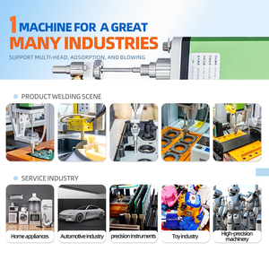 เครื่องขันสกรูอัตโนมัติ M1-M6 พร้อมระบบล็อคสกรูอัตโนมัติ สำหรับงานตั้งโต๊ะ ใช้มอเตอร์แบริ่งสำหรับขันสกรู  ชิ้นส่วนหลักประกอบด้วยมอเตอร์ - Product Image 3