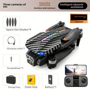 Nuevo Dron RC con Luz de Agua Fluida Degradada, Motor sin Escobillas, Evitación de Obstáculos, Flujo Óptico y Fotografía Aérea - Product Image 6