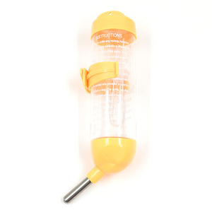 Hamster Water <b>Bottle</b> 125ml <b>Plastic</b> Stainless Steel Durable <b>Small</b> Pet Feeder - Product Image 2
