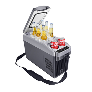 Refrigerador para coche estilo central con correas para el hombro, compresor de gran capacidad, enfriamiento silencioso, enfriamiento rápido - Product Image 6