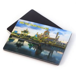3D Pvc Tourism Souvenir Fridge Magnet Custom Make Brunei Darussalam Die Cut <b>Vinyl</b> Magnet - Product Image 1