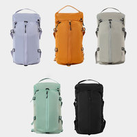Sac à dos de randonnée Fuliya personnalisé, nouveau modèle, pour l'extérieur, 18L, imperméable, léger, avec cadre externe, pour hommes et femmes
