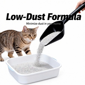 Benjie 10L Strong Fast Clumping <b>Ball</b> Shape Eco-Friendly Dust Free Gray Organic Bentonite <b>Clay</b> Cat Litter Arena - Product Image 4