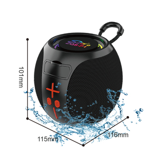Haut-parleur étanche ZQS-P1 5W Puissant caisson de basses super puissant Haut-parleur BT avec carte TF/FM - Product Image 3