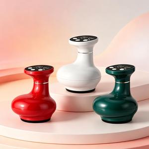 0728 Commande en gros Appareil de massage et de ventouses 3-en-1 à thérapie par grattage, gamme de température 40-50°C, alimenté par USB - Product Image 4