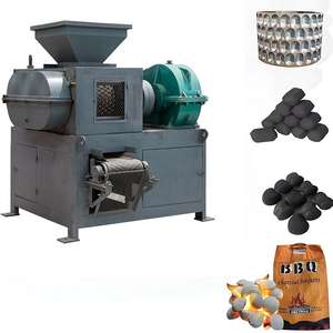 Presse à billes de charbon de bois carbonisé à haute pression, machine à presser les billes de charbon de bois, machine à briquettes de carbone noir - Product Image 1