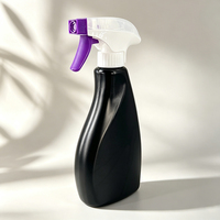 Pulvérisateur à gâchette en plastique 28/400, pistolet pulvérisateur à levier double couvercle, buse à brume fine réglable