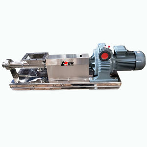 <span class=keywords><strong>Pompe</strong></span> à vis sanitaire industrielle en acier inoxydable pour eaux usées pour <span class=keywords><strong>graisse</strong></span> pâte de tomate pâte à gâteau miel chocolat avec trémie - Product Image 1