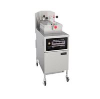 Machine à churros espagnole avec friteuse semi-beignets commerciaux entièrement automatiques et contrôle de la température du gaz Twin