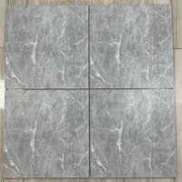 400x400mm gris et blanc peler et coller carrelage de sol marbre vinyle carreaux de sol pour sol stratifié imperméable pour salle de bain