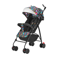 Personnalisé 0 ~ 36 Mois Nouveau Parapluie Poignée Bébé Poussette Facile À Transporter Mère Bébé Poussette Vélo