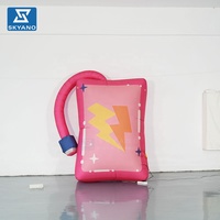 Batterie externe gonflable publicitaire pour centre commercial