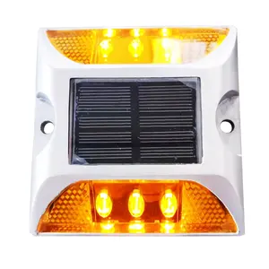 New Arrive Warning Led Marker Plastic Reflective Solar Plastic Road Stud