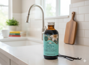 Extrait de vanille pur en vrac de qualité supérieure, gallon de 16 oz, qualité alimentaire, origine unique Ouganda, pour la crème glacée, la boulangerie, vente en gros - Product Image 2