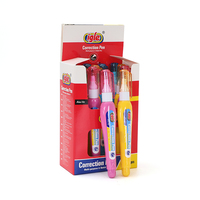 Corrector de Tinta Kangsheng Igle de Alta Calidad, Seguro, No Tóxico y Duradero, 3 ml, Fluido de Secado Rápido, Material Escolar