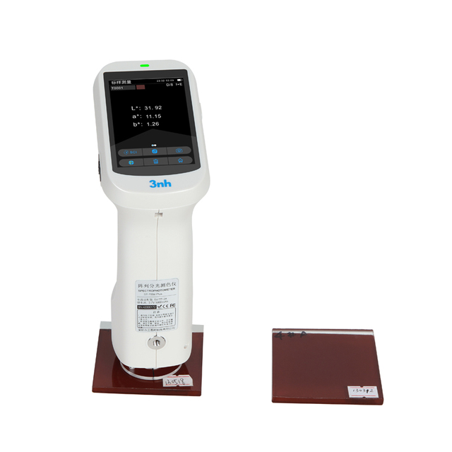 3nh ST-700d Paint Spectrophotometer Color Measuring Machine D/8 Geometry Touchscreen Display 1.5s Measurement Replaced KONICA